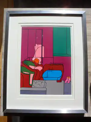 Valerio Adami - Litho. Titel , Chocolatc kid verkauft für € 45!