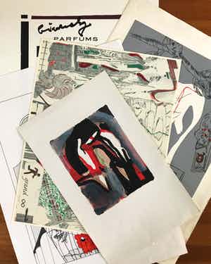 Jacob Zekveld - 2x Zekveld + Varozza en 3x onbekend, Lot van zes stuks grafiek verkocht voor € 45!