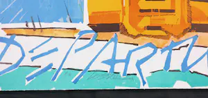 Wolfgang Loesche - Litho, Let's Move!! Departure kopen? Bied vanaf 1!