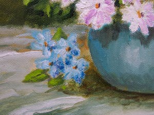 Niet of onleesbaar gesigneerd - Stilleven met asters. kopen? Bied vanaf 1!