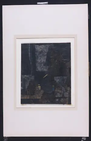 herman de vries - Uniek werk op papier, Collage trouvé (1960) kopen? Bied vanaf 1000!