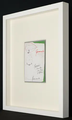 Panamarenko - Gesigneerd, uitnodiging tentoonstelling „Papaver - Luchtschipbouw” plus poster kopen? Bied vanaf 485!