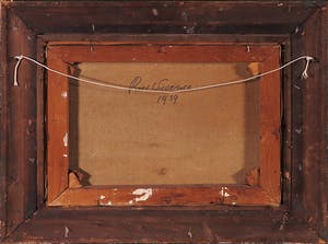 Roelof Wildeboer - Olieverf op doek, Hollands landschap - Ingelijst kopen? Bied vanaf 50!