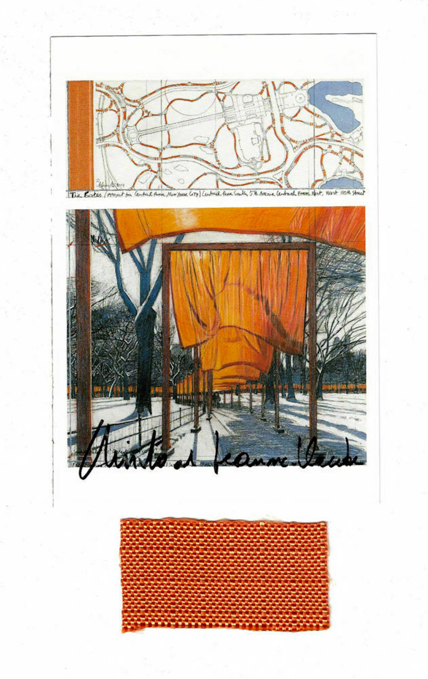Christo - The Gates - handgesigneerd - 2005 kopen? Bied vanaf 205!