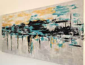 John Foppen - Sunny City Vieuw..... # K02. XL. GROOT. verkocht voor € 169!