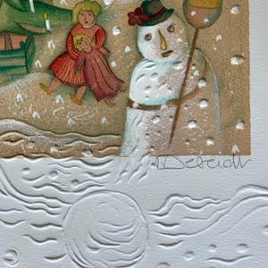 Buy Francoise Deberdt - Le pin et l'homme de neige? Bid from 25!