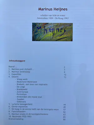 Marinus Heijnes - Schilder van licht en water - Gert Wentzel kopen? Bied vanaf 30!