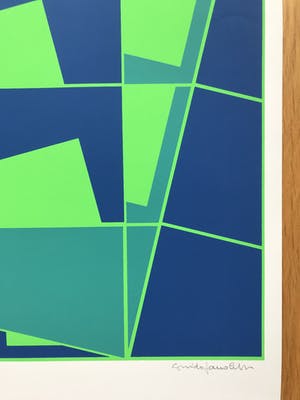 Guido Zanoletti - Gesigneerde zeefdruk - 1974 - 144/150 - Zelden aangeboden! kopen? Bied vanaf 95!