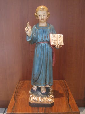 Heiligenbeeld - De jonge Jezus. kopen? Bied vanaf 40!
