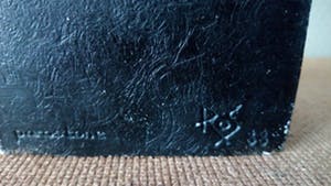 Niet of onleesbaar gesigneerd - ROS Design Parastone Beeldje - Liefdespaar kus - Gesigneerd kopen? Bied vanaf 10!