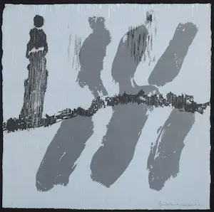 Jef Diederen - 3 houtsnede's/lino's met gesigneerde overzichtscatalogus kopen? Bied vanaf 150!