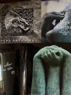 Pepe Gregoire - VIER BOEKEN filosofisch essay, Beelden / Sculptures, catalogus + Pieter d’Hont kopen? Bied vanaf 100!
