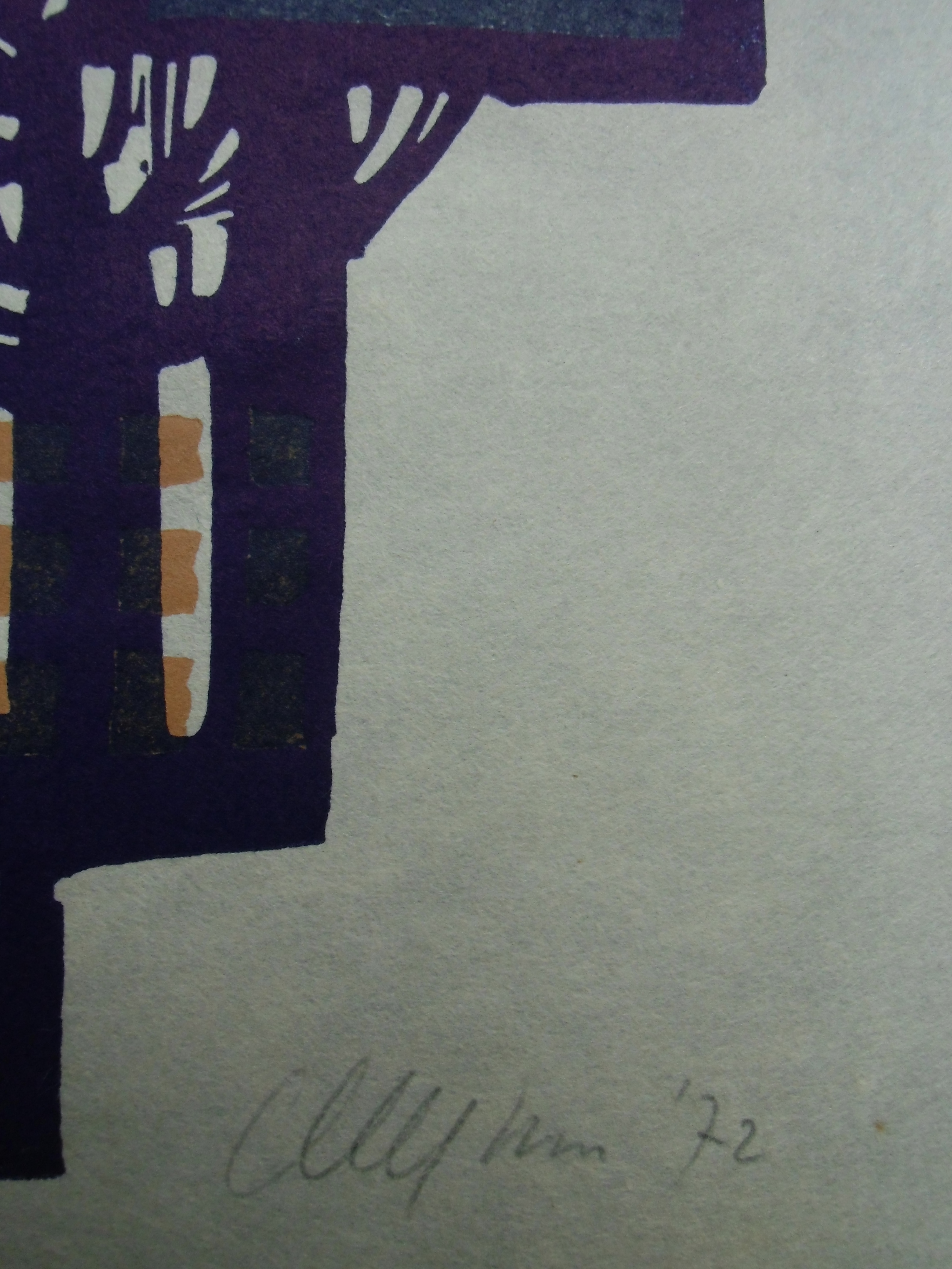 Akke Sins - ANTWERPEN /// KLEURENLINOSNEDE VAN AKKE SINS kopen? Bied vanaf 30!