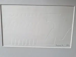 Jan Hendriks - Unieke (oplage 5/5) Zero-Art blind/preegdruk uit 1972 potlood gesigneerd kopen? Bied vanaf 87!