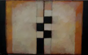 Ton Frenken - Olieverf op doek, tweeluik: abstract - 1998 kaufen? Bieten Sie von 1500!