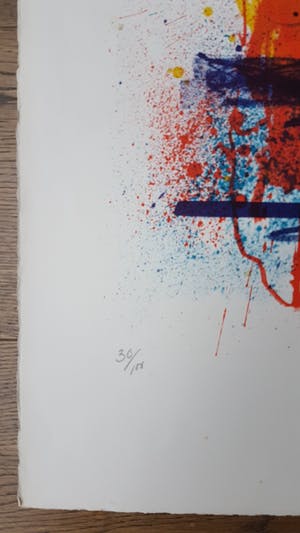 Sam Middleton - Abstracte compositie kopen? Bied vanaf 60!