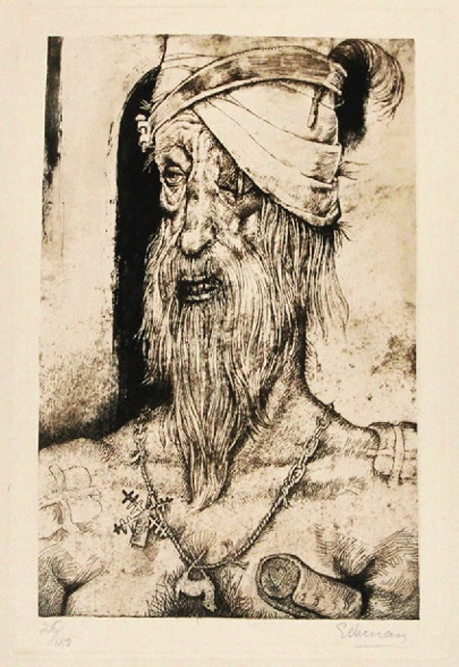 Nikolaas Eekman - Don Quichotte gekwetst (9a) verkocht voor € 140!
