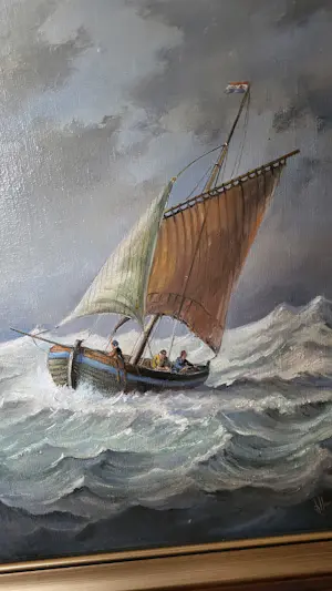 John Haanstra - Zeegezicht kopen? Bied vanaf 375!