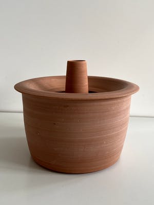 Anne van der Waerden - Terra cotta vaasvorm kopen? Bied vanaf 50!