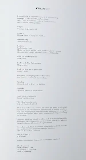 Constant - Lot van vijf publicaties over Constant kopen? Bied vanaf 1!