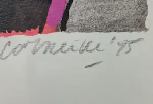 Corneille - Prachtige Corneille Zeefdruk "Le Voyage" uit 1995 kopen? Bied vanaf 125!