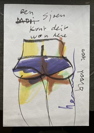 Herman Brood - Een sjoen kont deit wondere (een mooie kont doet wonderen) kopen? Bied vanaf 439!