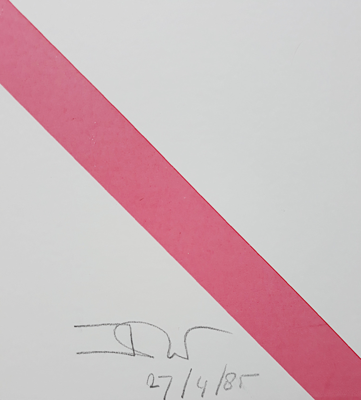 Jan Hoogstad - Geometrisch abstract architectuur concept, zeefdruk kopen? Bied vanaf 75!