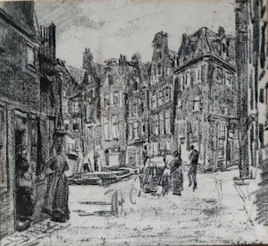 Felicien Bobeldijk - Oudekerksplein met Engekerksteeg kopen? Bied vanaf 350!