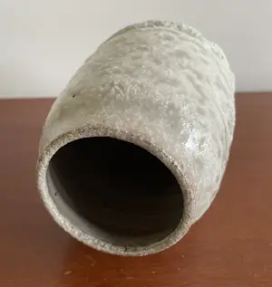 De Steenuil - Vintage bruisglazuren vaasje kopen? Bied vanaf 20!