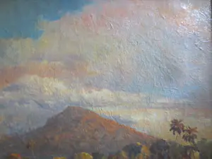 Frederik Anton Kievits - Java Berggezicht met Sawah's kopen? Bied vanaf 400!