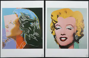Andy Warhol - Portfolio of Six Works - Familiar Faces kopen? Bied vanaf 1!