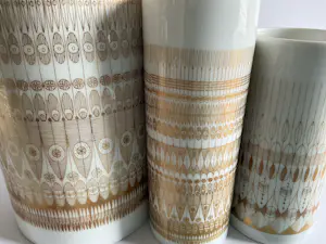 Hans Theo Baumann - 3 vazen kopen? Bied vanaf 150!