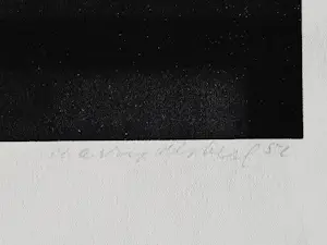 Harry Disberg - Jaren 50 Linosnede: Poes op kleed - gelimit.oplage (200) - potlood gesigneerd kaufen? Bieten Sie von 38!