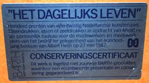 Jeroen Henneman - Uit het leven der dingen: een kanarie - zeefdruk - mooi ingelijst kopen? Bied vanaf 150!