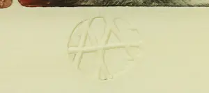 Ad Arma - Ets op papier op dibond, L' arbre II (Zeer groot) kopen? Bied vanaf 70!