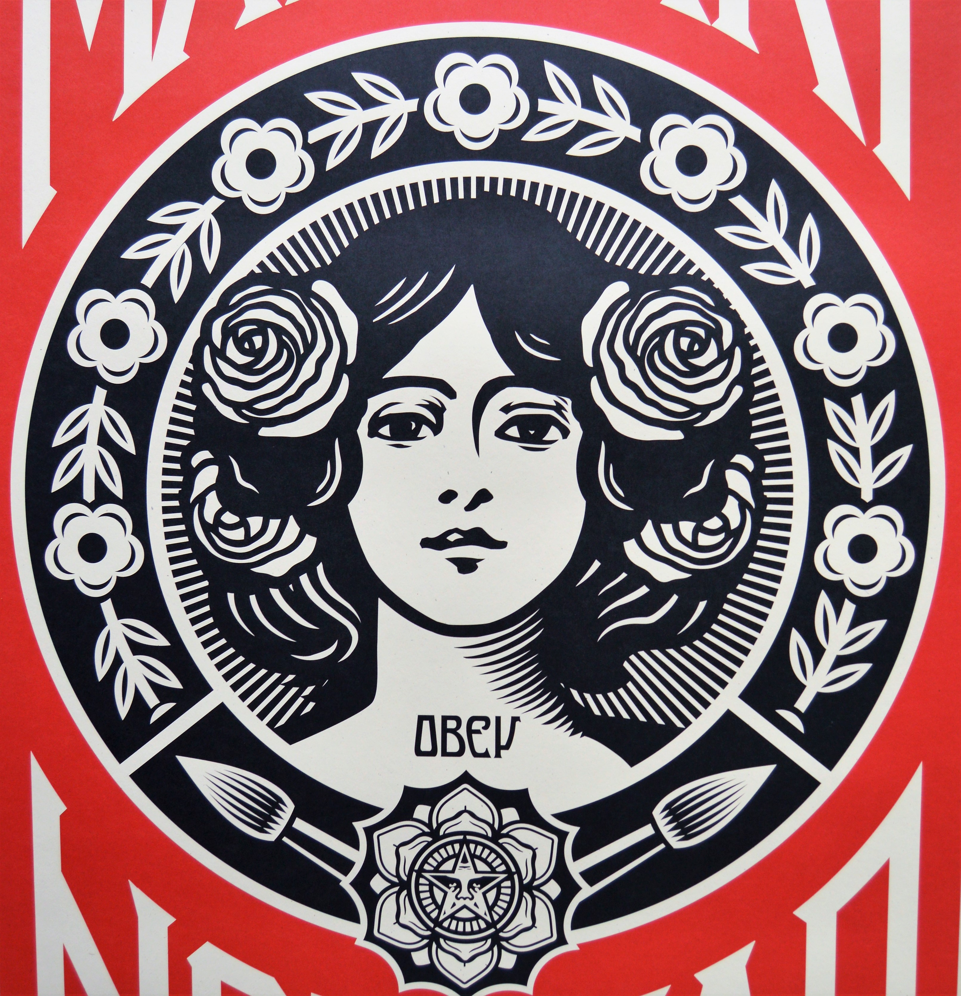 Shepard Fairey -  Litho - Make Art Not War - gesigneerd kopen? Bied vanaf 99!