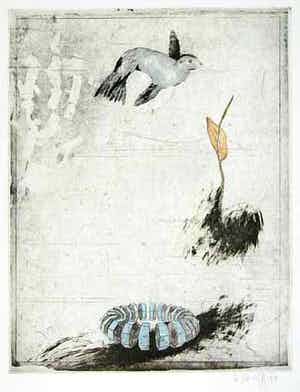 Donald Saff - Bird, Flower, Ring verkocht voor € 160!
