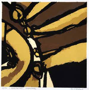 Fon Klement - boardsnede, 'Abberration', oplage slechts 24 stuks! verkocht voor € 115!