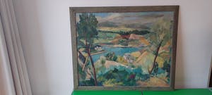 Louis Meys - Landschap met zeezicht kopen? Bied vanaf 100!