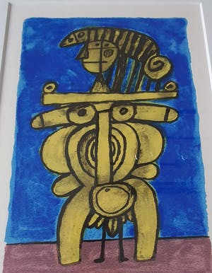 Corneille - Oog van de zomer - gesigneerd - 250ex. - 1992 kopen? Bied vanaf 195!