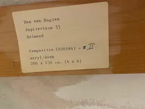 Han van Hugten - Compositie || 1983 kopen? Bied vanaf 499!