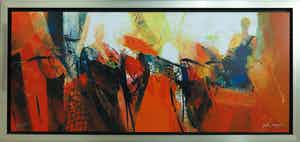 Peter Meijer - Zeefdruk, De brief - Ingelijst (Groot) verkocht voor € 50!