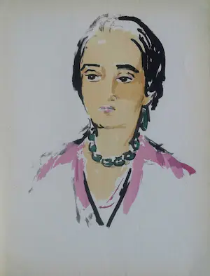 Kees van Dongen - Originele Pochoir uit 1925, gelimiteerde oplage kopen? Bied vanaf 95!
