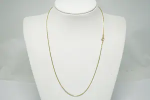 75 - Fijn en zo goed als nieuw 14 karaats geel-gouden fantasie collier kopen? Bied vanaf 140!