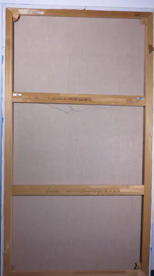 Luc Verschuuren - Acryl op doek, La sculpture (Zeer groot) kopen? Bied vanaf 300!