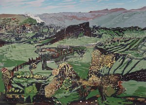 Vincent van Ojen - Landschap kopen? Bied vanaf 120!