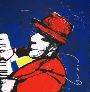 Herman Brood - Zeefdruk, Ik verkocht voor € 200!