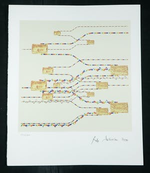 Rob Scholte - Zeefdruk, Zonder titel kopen? Bied vanaf 100!