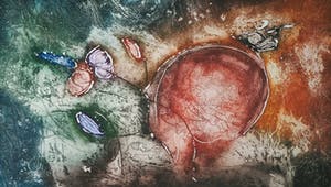 Ad Arma - Ets en aquatint, Boom Boom Heartbeat II (Groot) kopen? Bied vanaf 80!