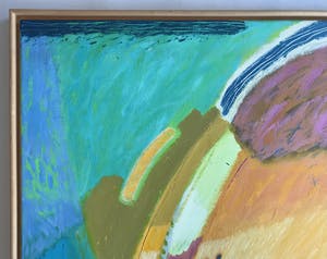 Ahmad Baldin - Indiaans Geel (groot werk) kopen? Bied vanaf 295!